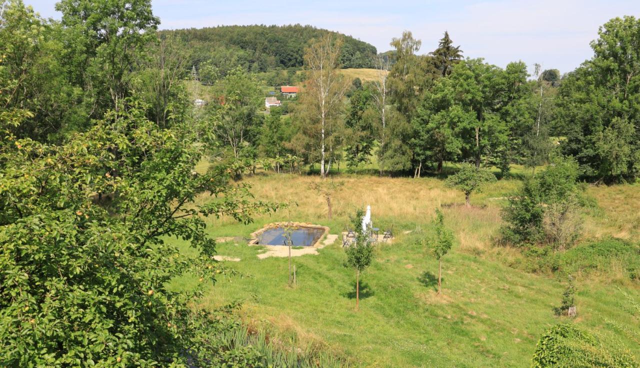 Chalupa Huníkov Česká Kamenice Exterior foto